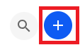 Button Plussymbol zur Anlage eines neuen Benutzeraccounts